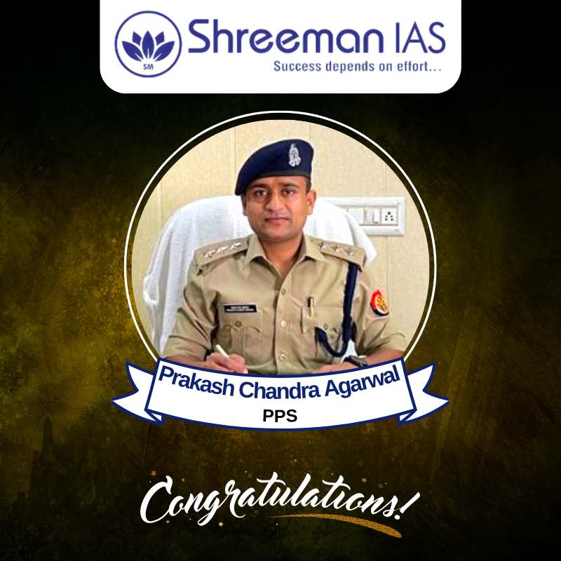 Shreeman IAS Academy Delhi Topper Student 4 Photo